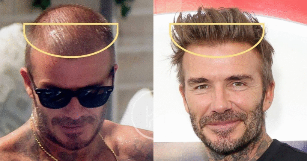 David Beckham Hair Transplant