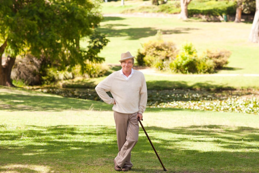 Running, Golf and Kneeling: What You Can Do After a Knee Replacement 10 senior man posing front camera
