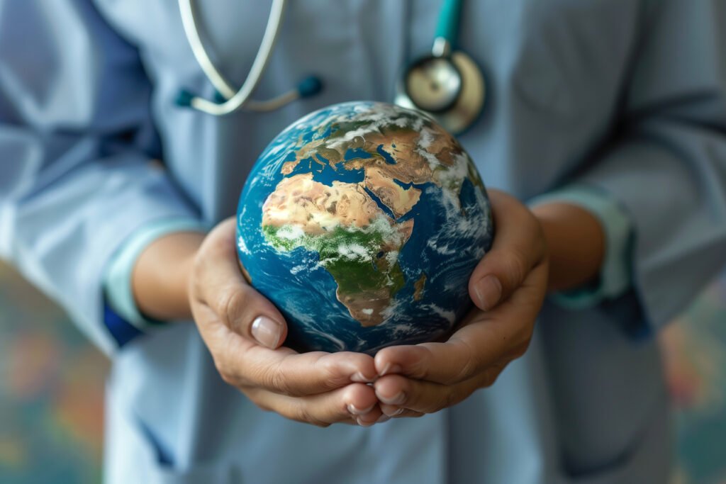 person-holding-globe-with-world-around-it