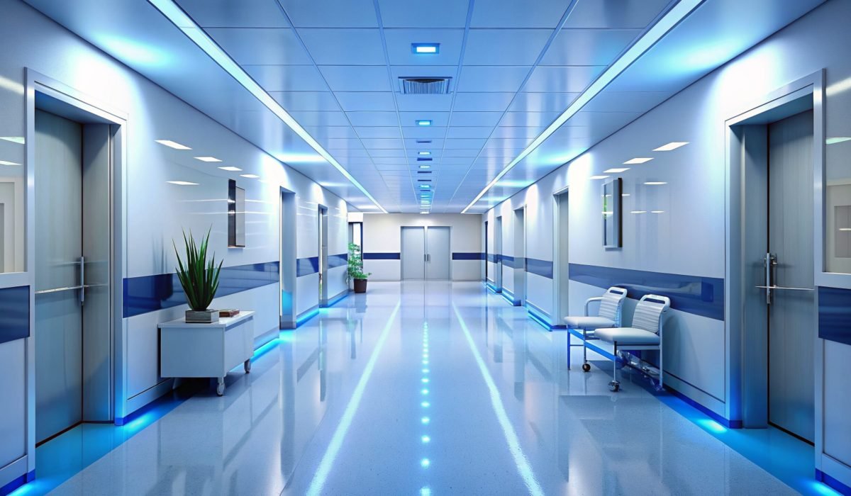 hospital-corridor-with-plant-floor